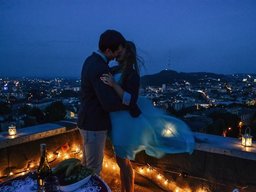Романтичне побачення на даху 