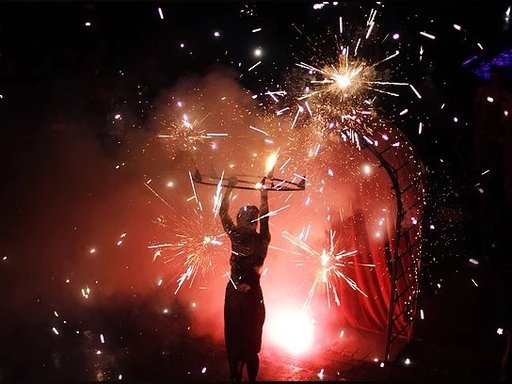 Вогняне шоу "OMNIA fire show"  5